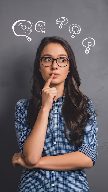 why choose us girl confused